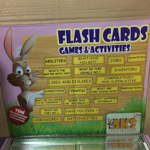 İngilizce Flash Kart 1 Serisi 304 kart